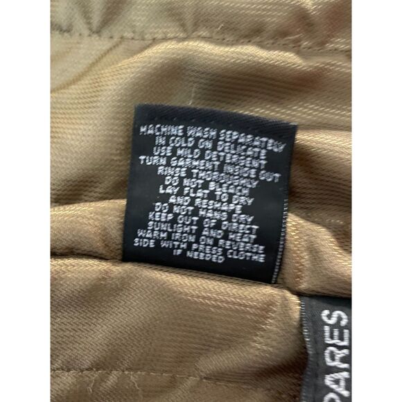 Roundtree & Yorke Men’s XLT Genuine Suede Leather Zip Jacket Tan Brown READ - Picture 11 of 16